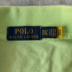 Polo Ralph Lauren Big & Tall Size 2XL Vibrant Color Pistachio Men's T-shirt Prep